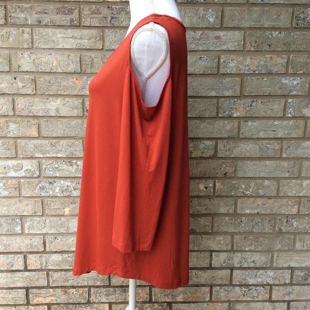JM Collections Rusty Red  L - Picture 7 of 11